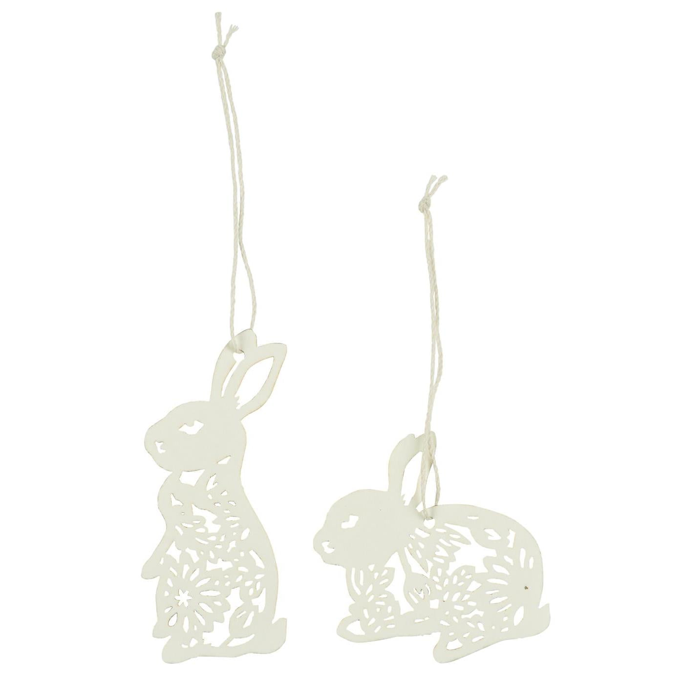 Harer i papirklip i to varianter fra Ib Laursen