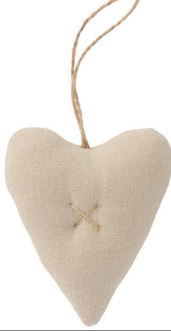 Beige hjerte fra Ib Laursen