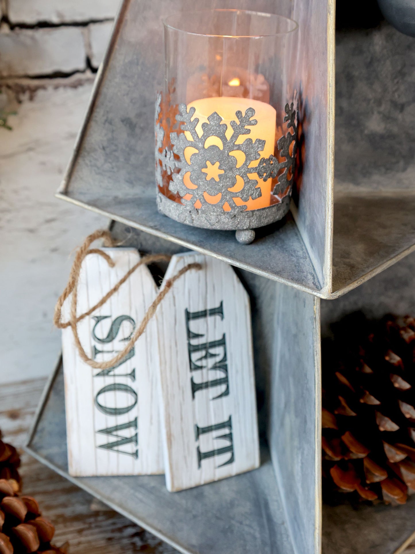 Hurricane til jule fra Chic Antique