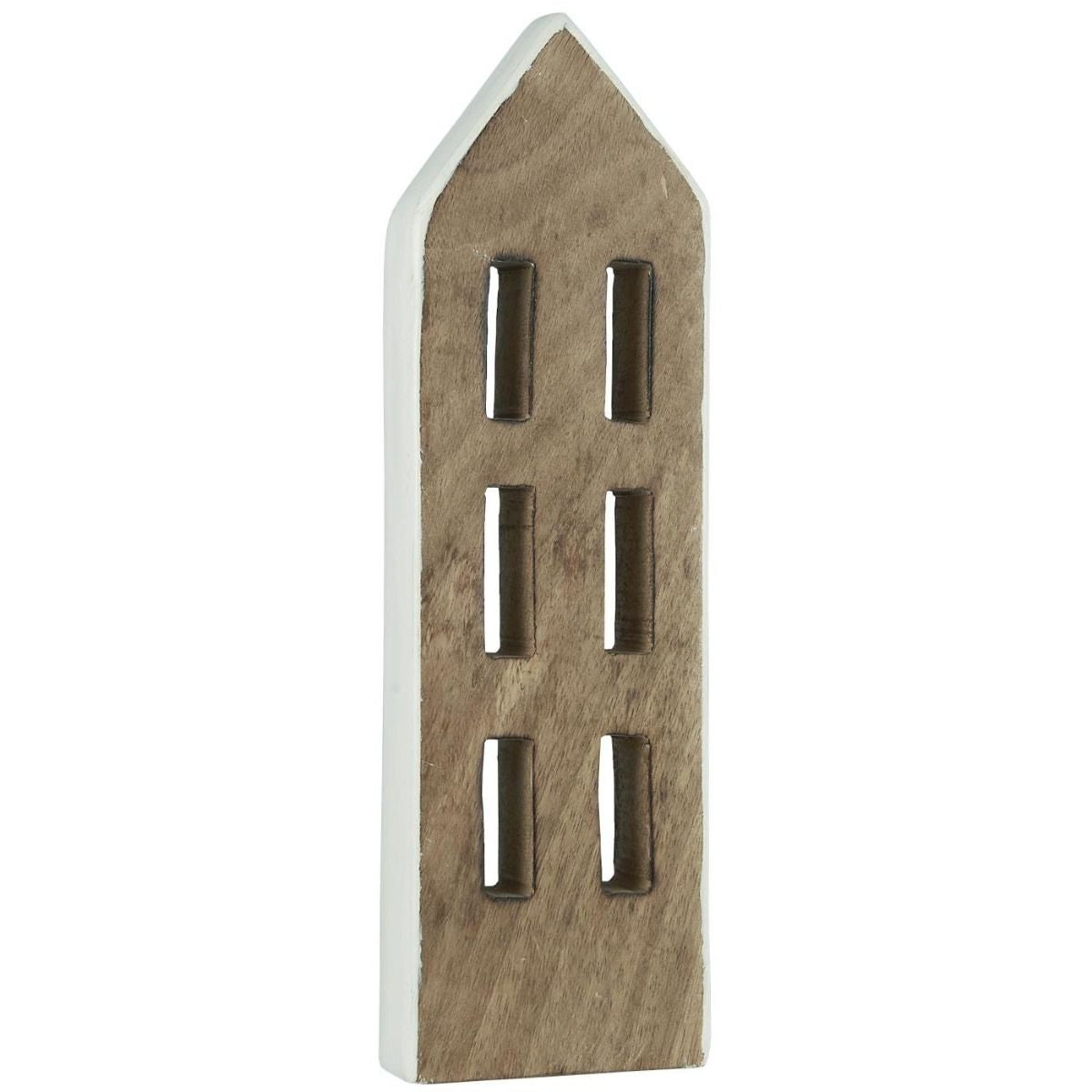 Hus i træ med hvide sider fra Ib Laursen