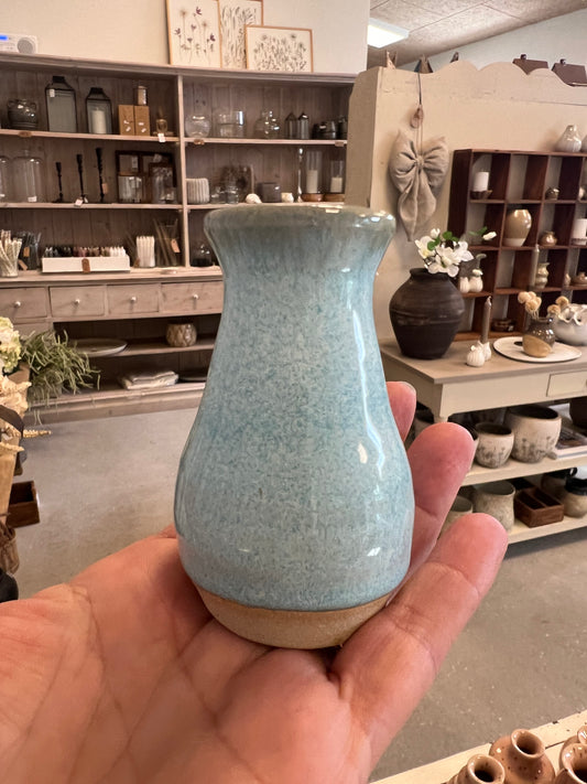 Lille turkis keramik vase