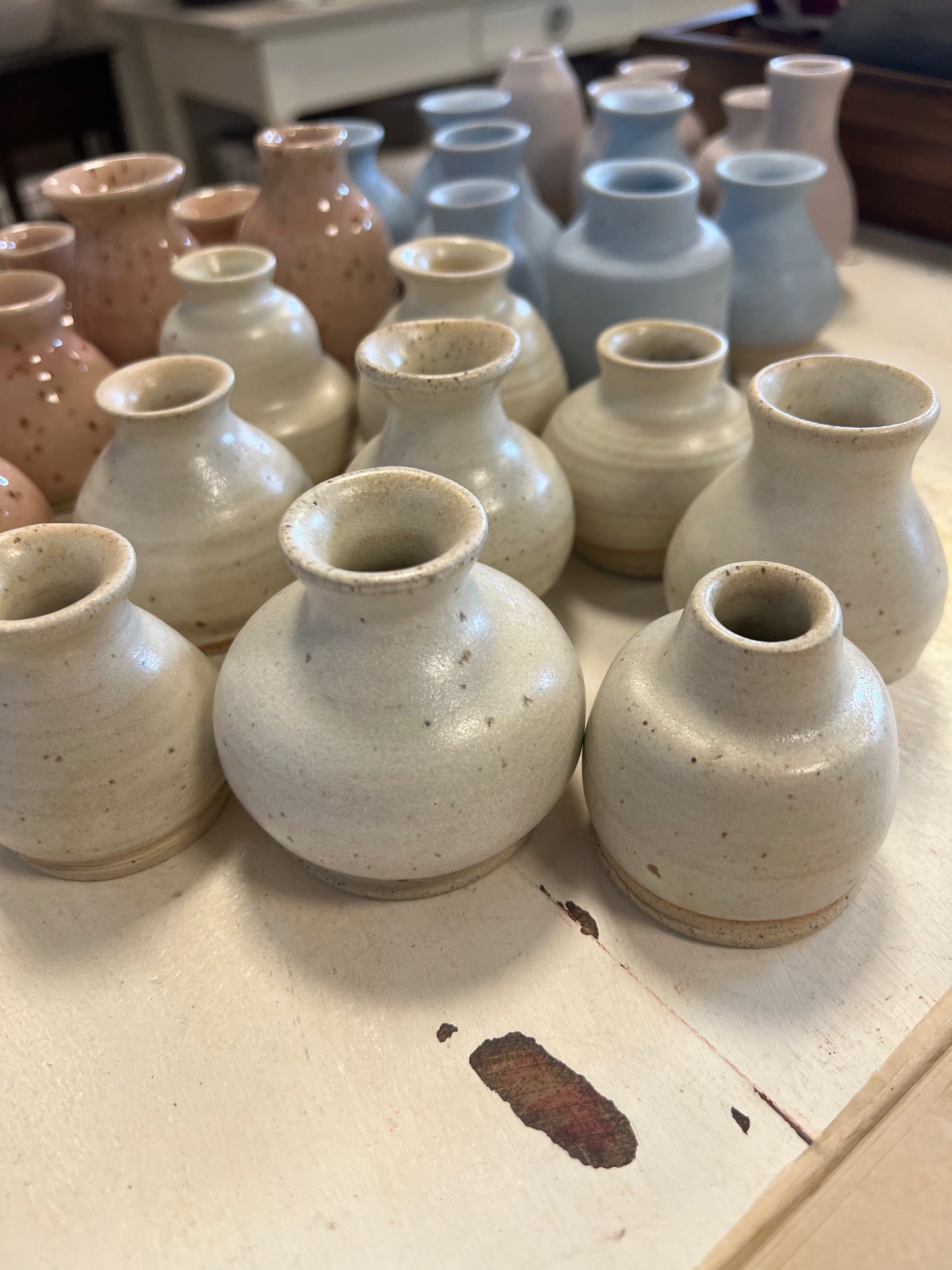 Lille keramik vase - Beige