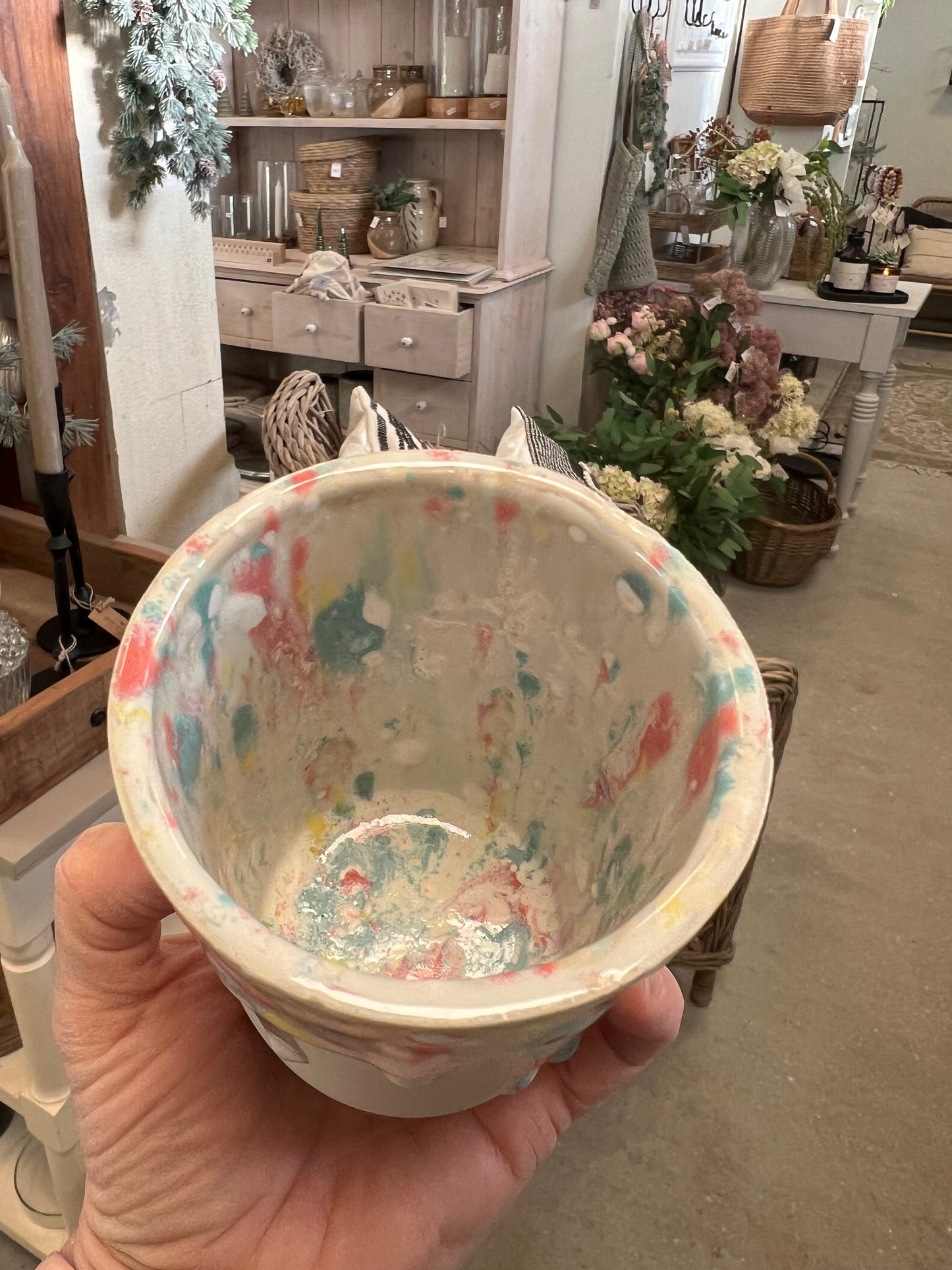 Høj krus fra Handmade by Victoria Juul