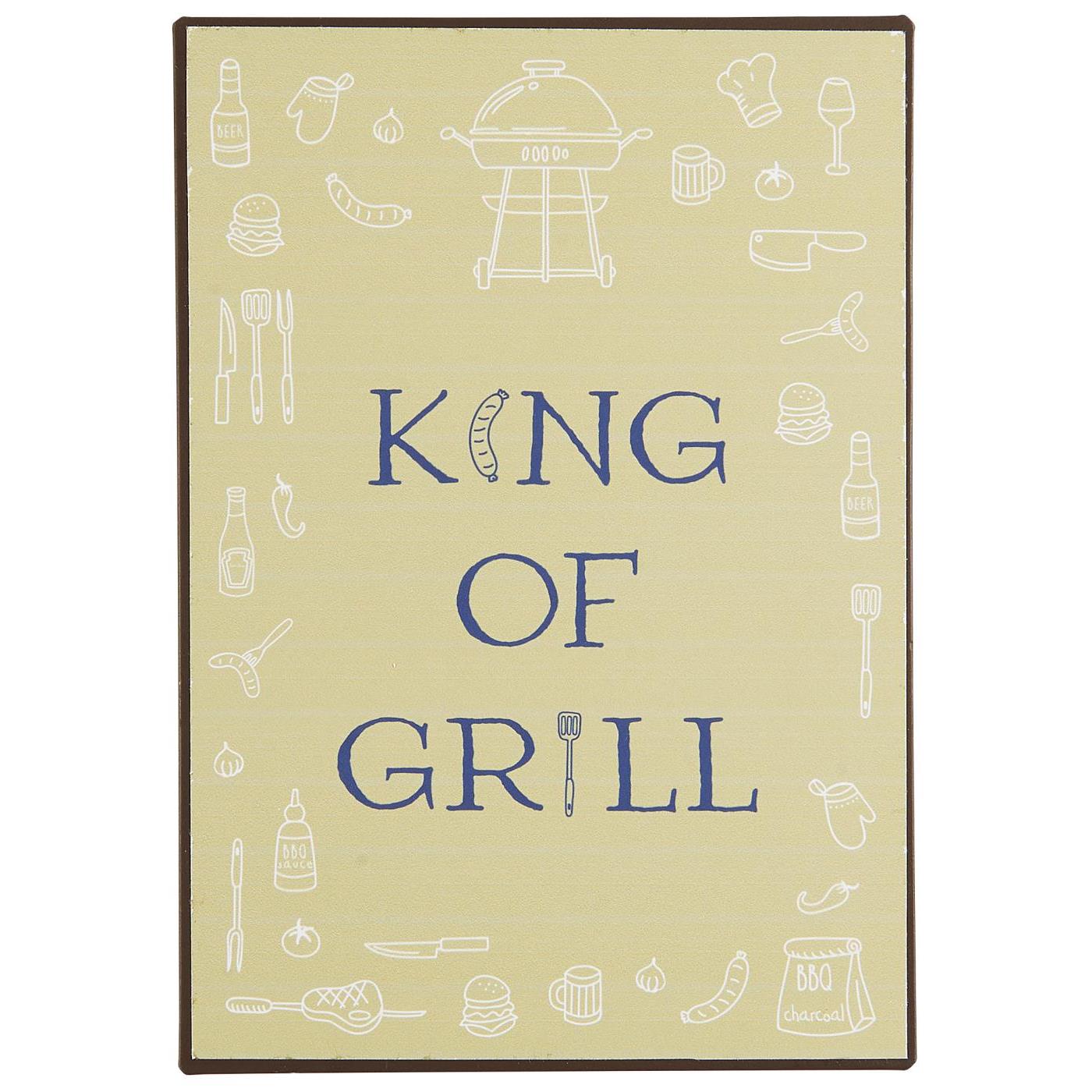 Skilt til grill område fra Ib Laursen