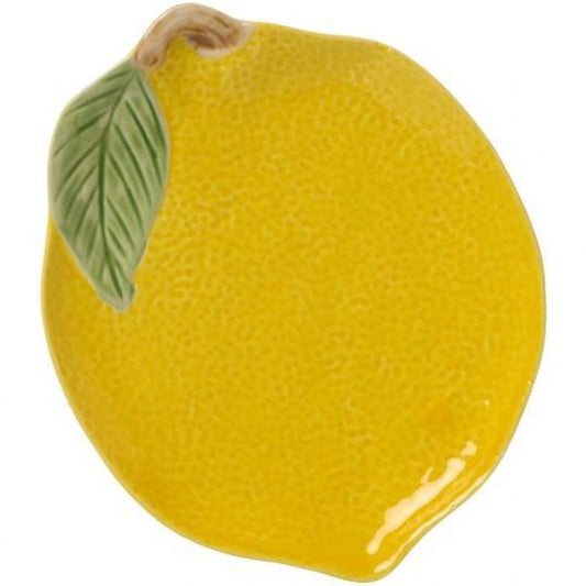 Stentøjs fad der ligner en citron fra Ib Laursen