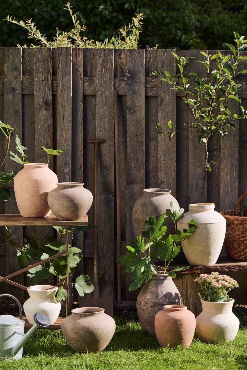 Hvid krukke fra Ib Laursen