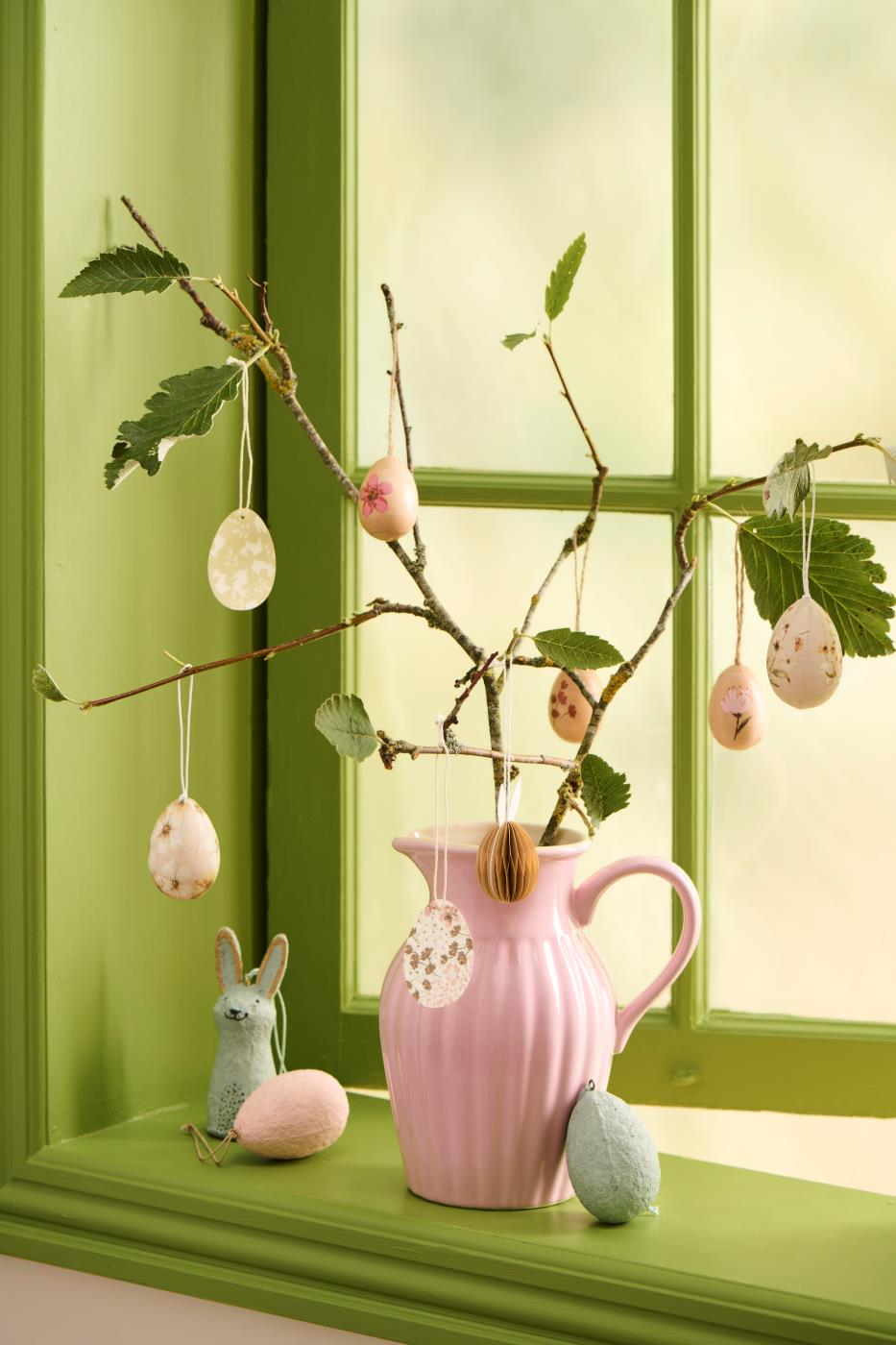 Ib laursen - Æg til ophæng med blomster