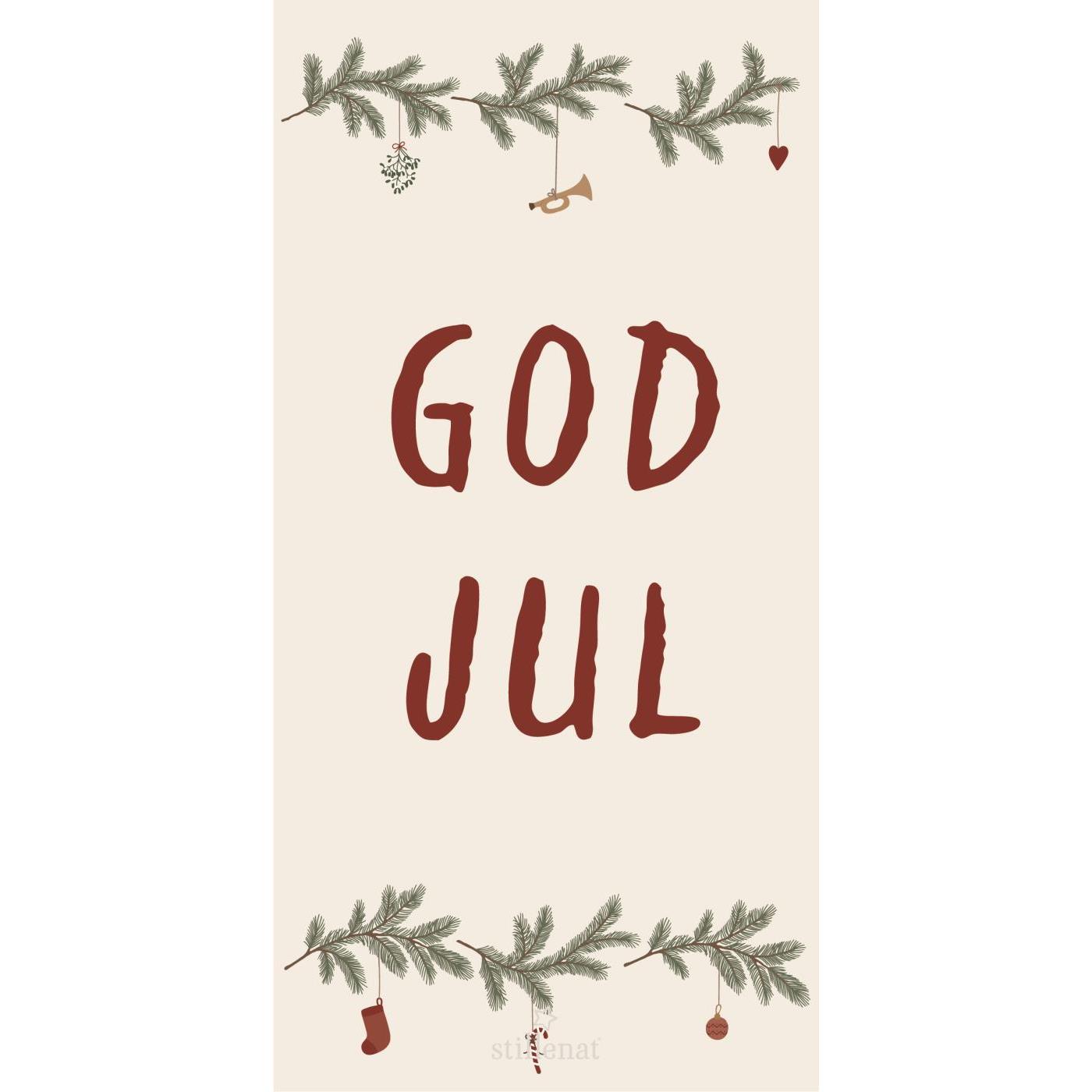 Serviet til jul fra Ib Laursen