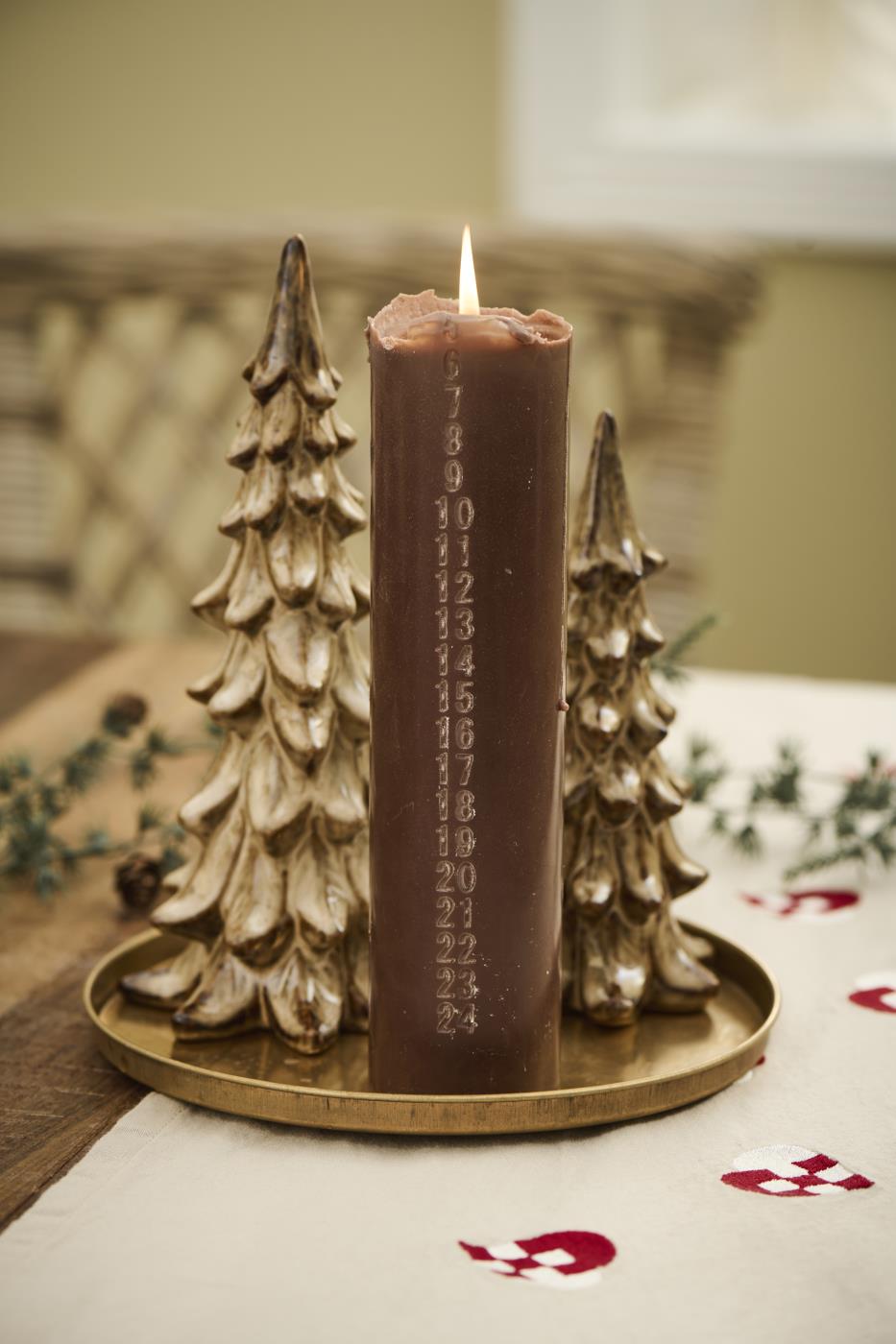 Brun juletræ fra Ib Laursen