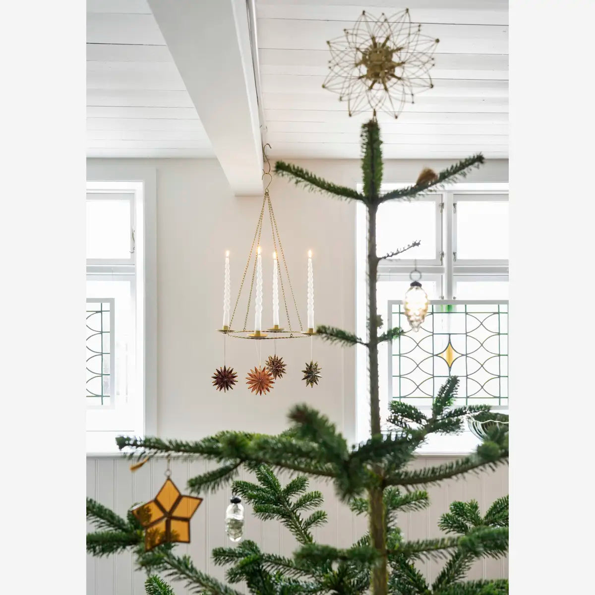 Adventskrans i messing fra Madam Stoltz