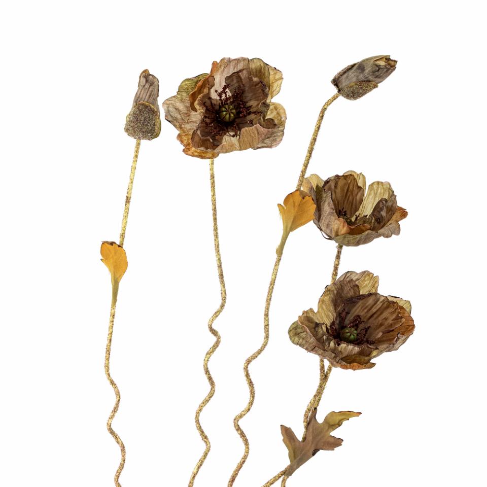 Kunstig brun blomst fra Bloomingville