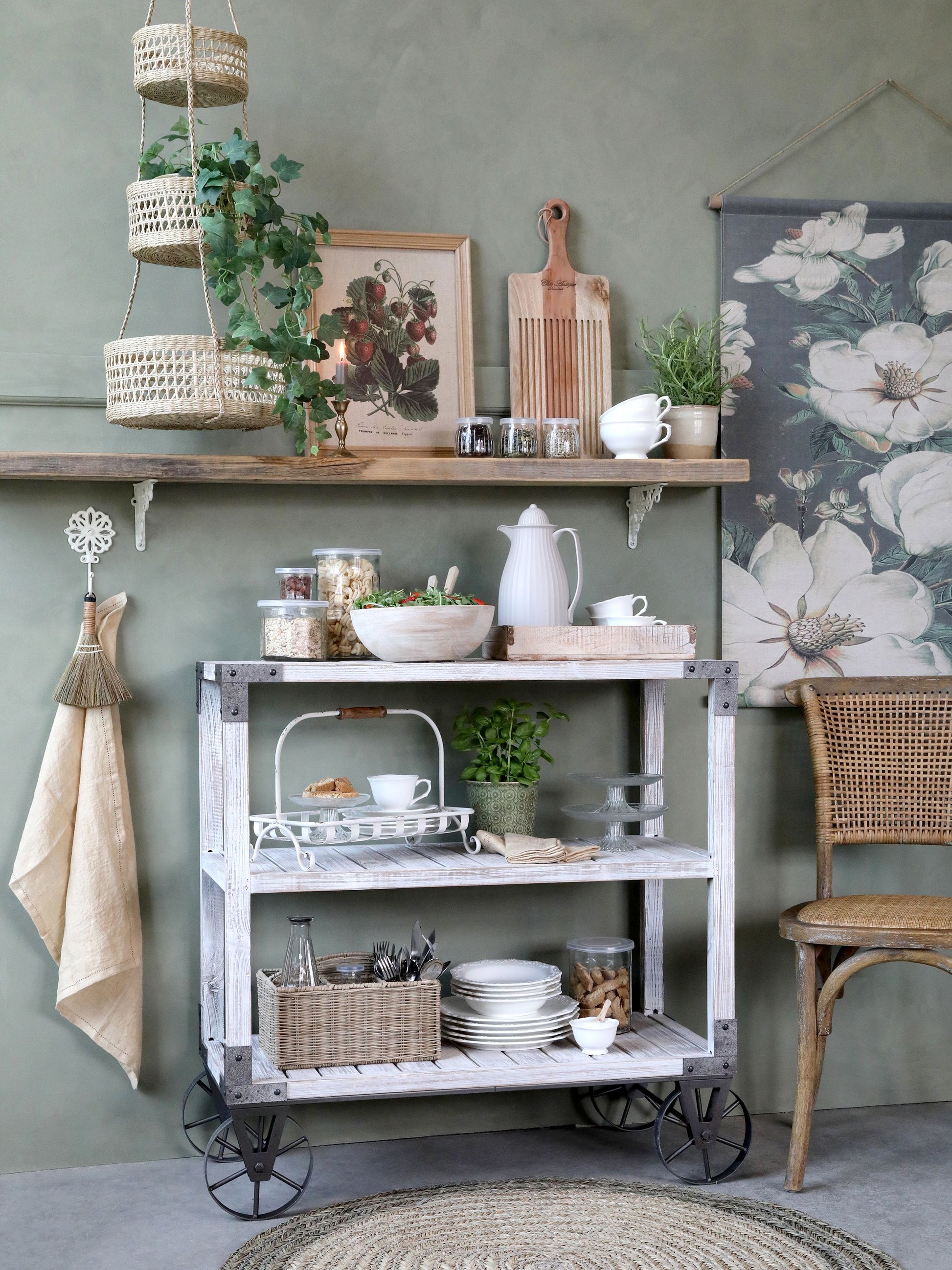 Bestik kurv fra Chic Antique