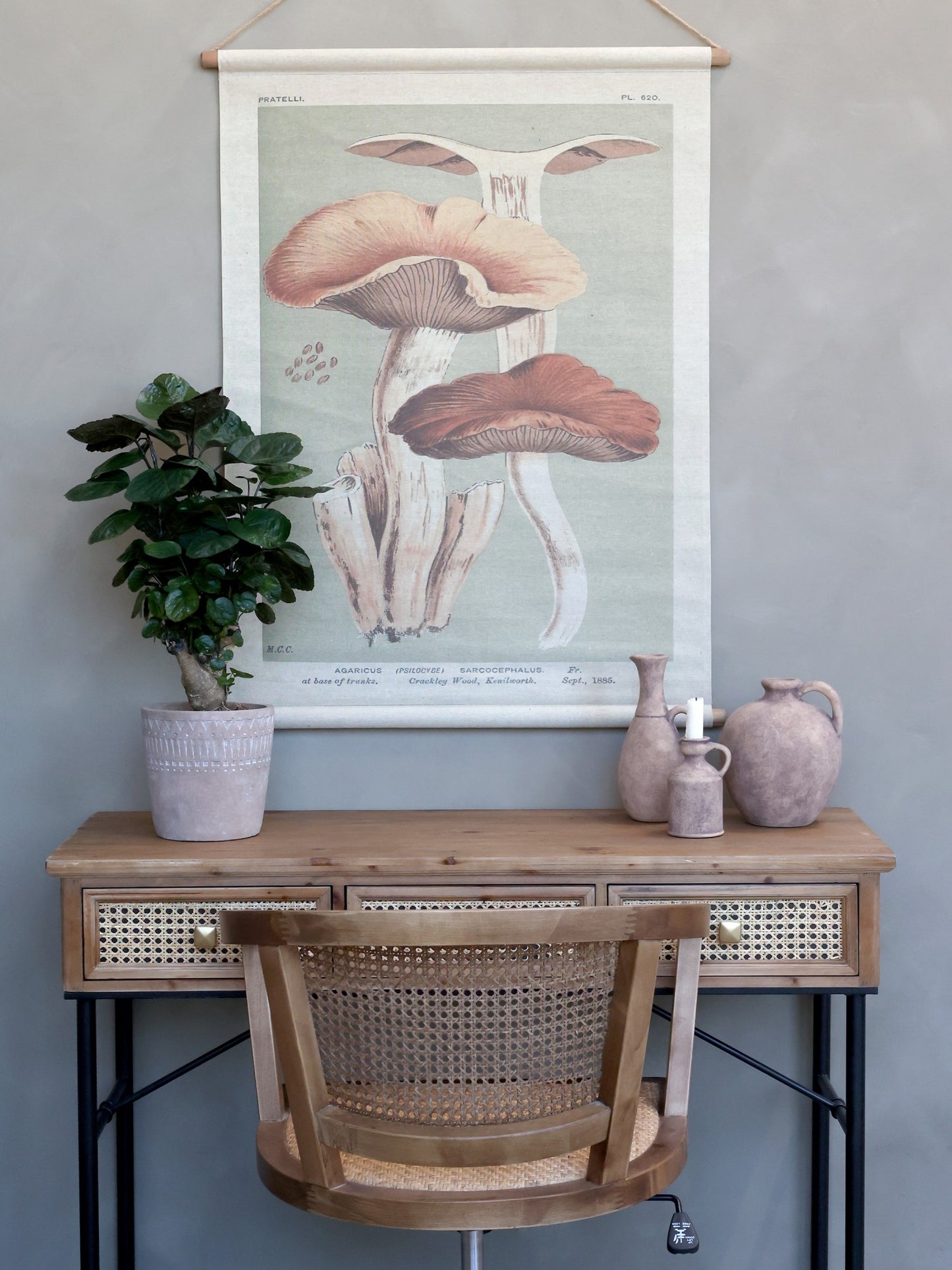 Lærrede til ophæng fra Chic Antique