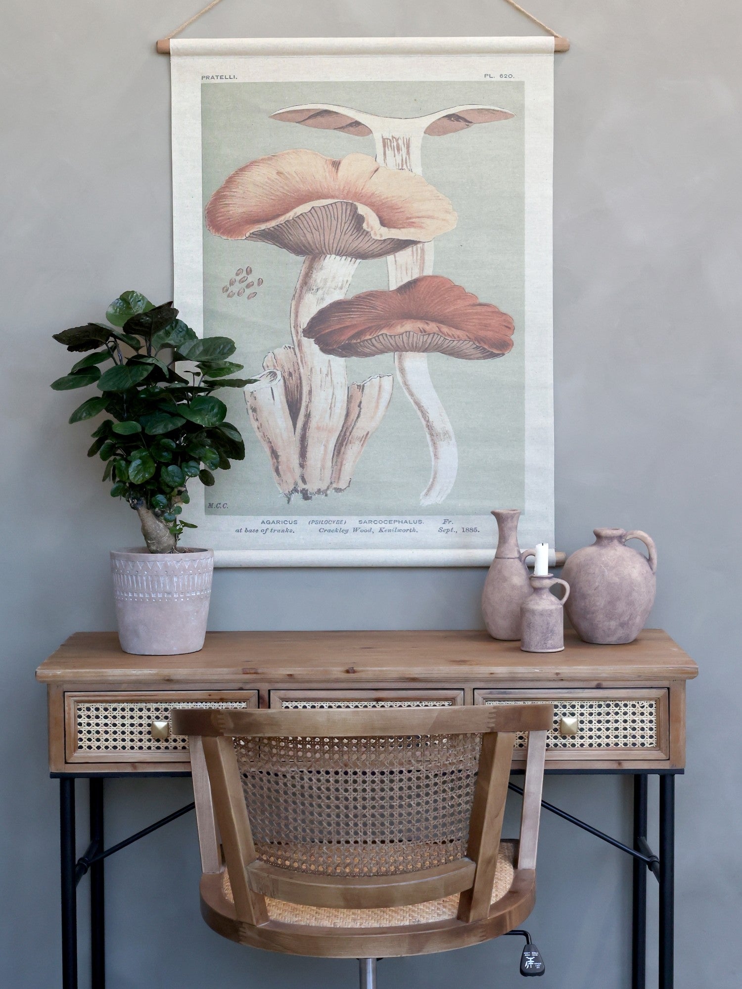 Lærrede til ophæng fra Chic Antique