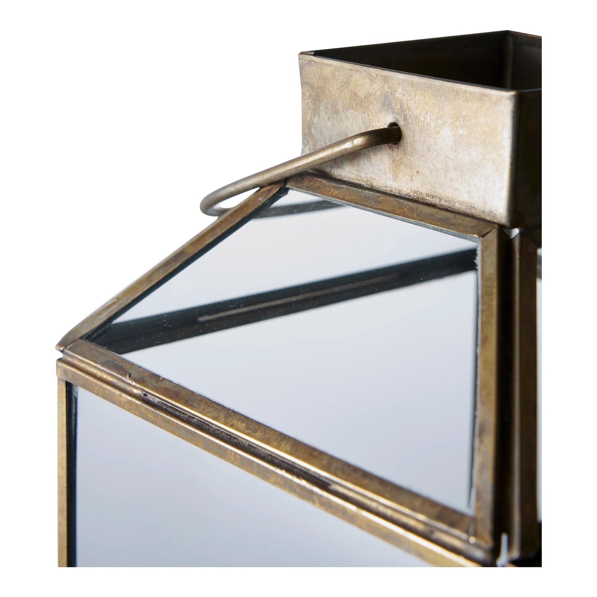 Antik messing lanterne fra House Nordic