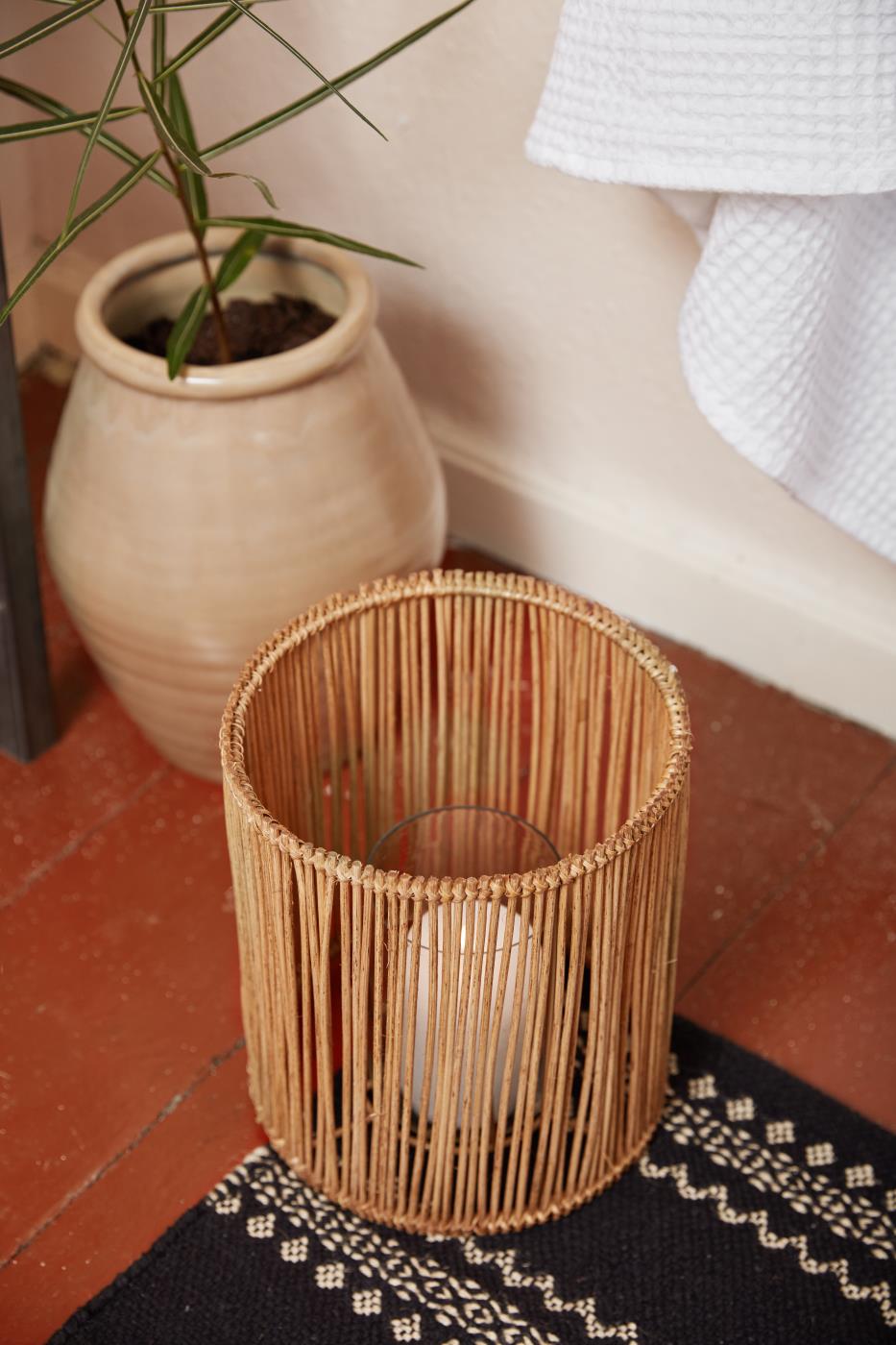 Rattan lanterne fra Ib Laursen