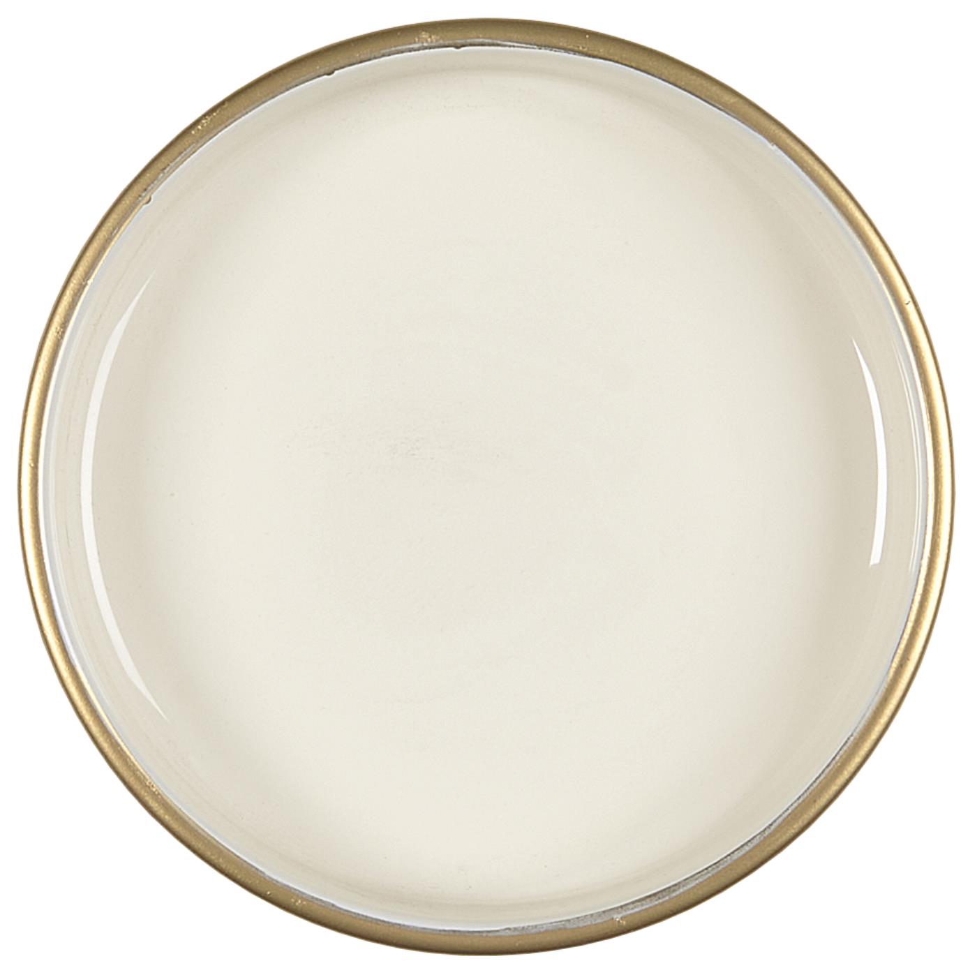 Lysbakke messing til bloklys eller kalenderlys fra Ib Laursen