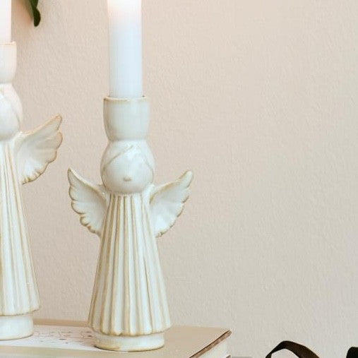 Engel i keramik fra Ib Laursen