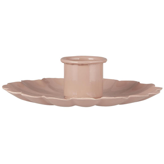 Lysestage i malva farvet fra Ib Laursen