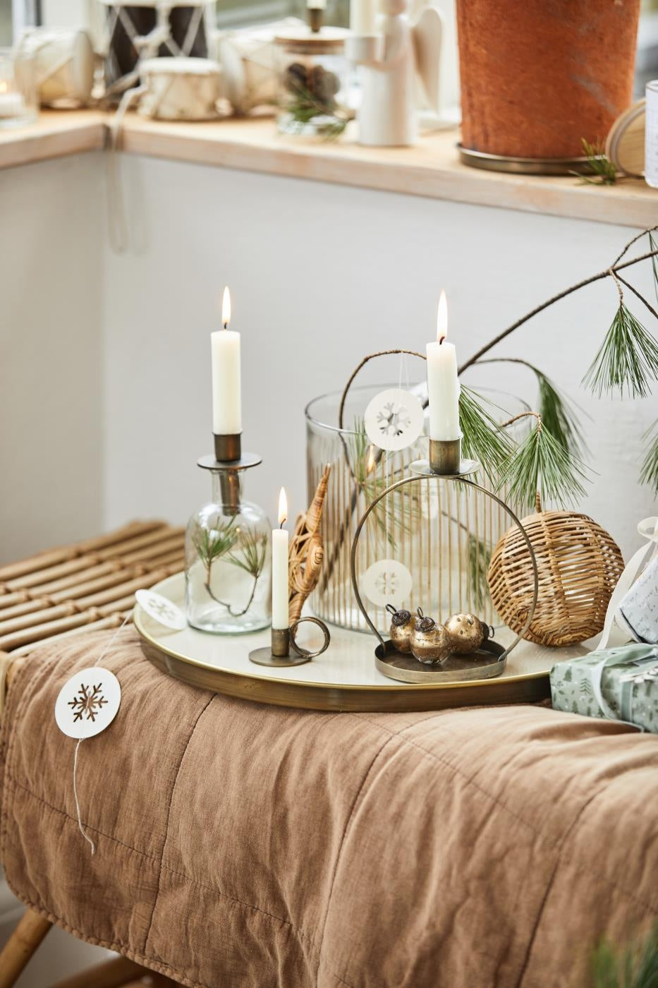 Stage til lys i flasker fra Ib Laursen