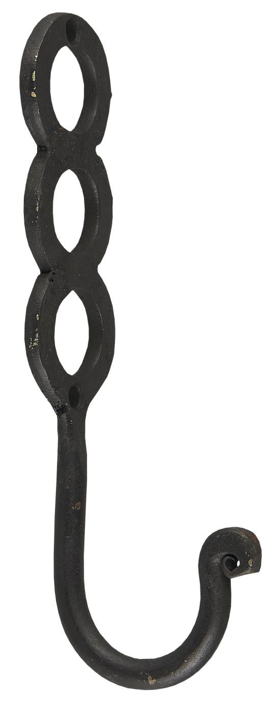 Metal knag sort fra Ib Laursen 