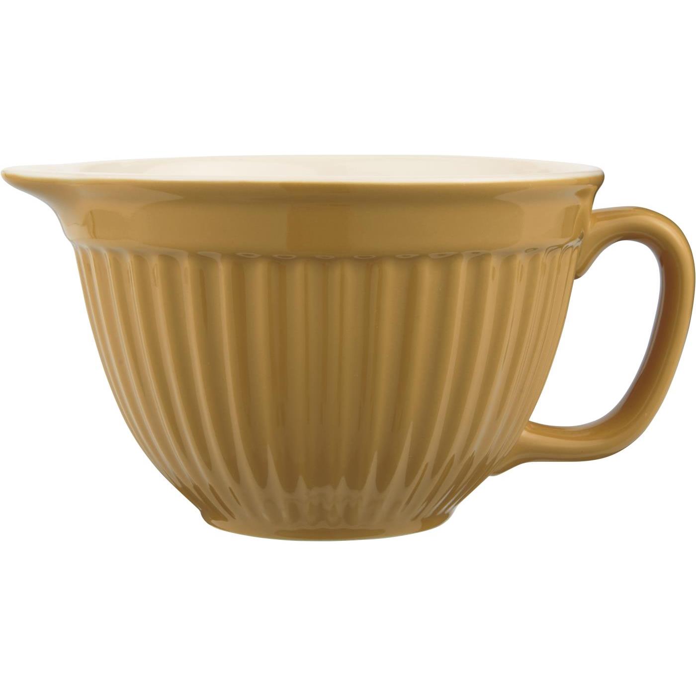 Piskeskål gul mustad Ib Laursen Mynte