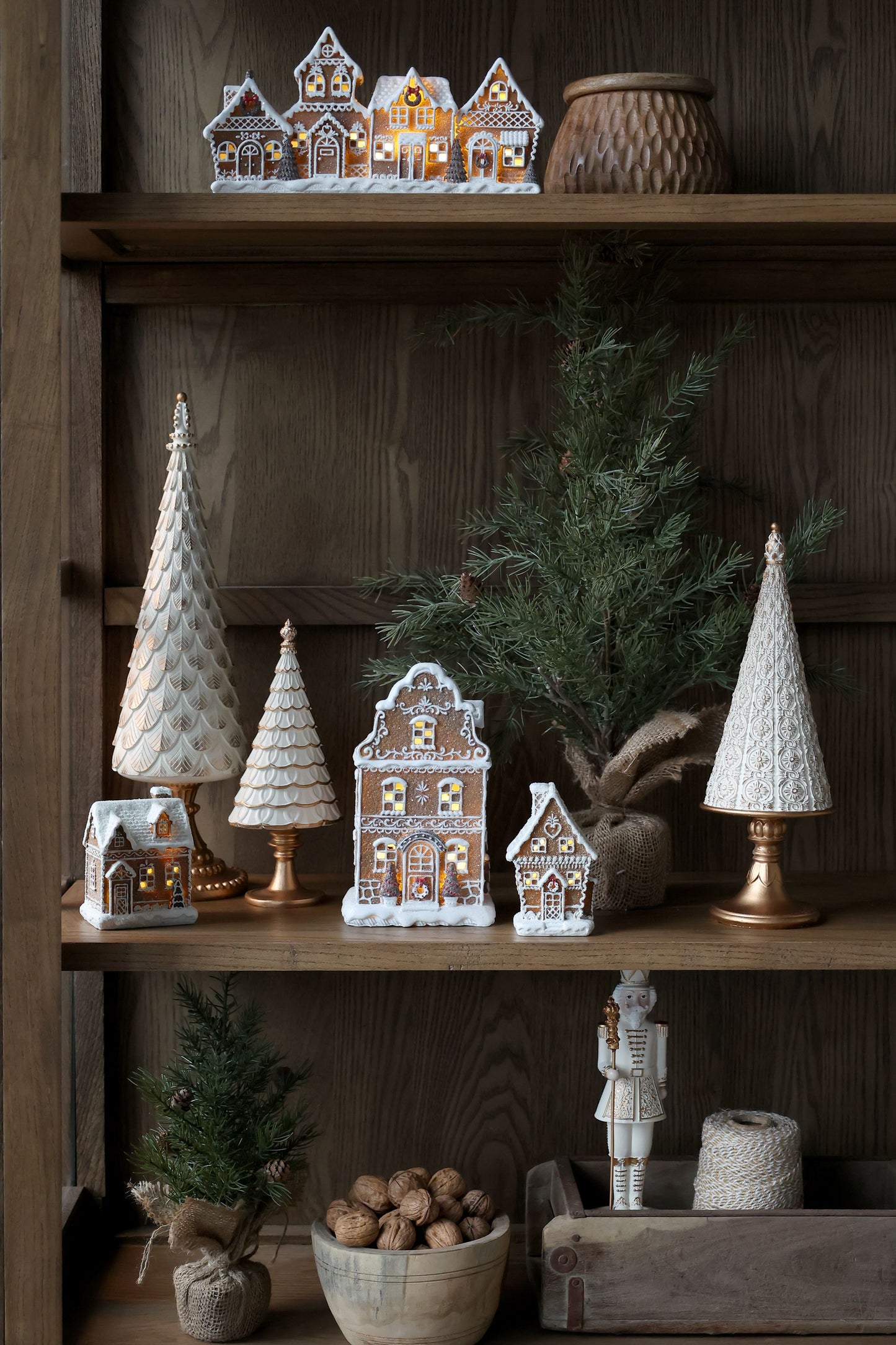 Julehuse til dekoration fra Chic Antique