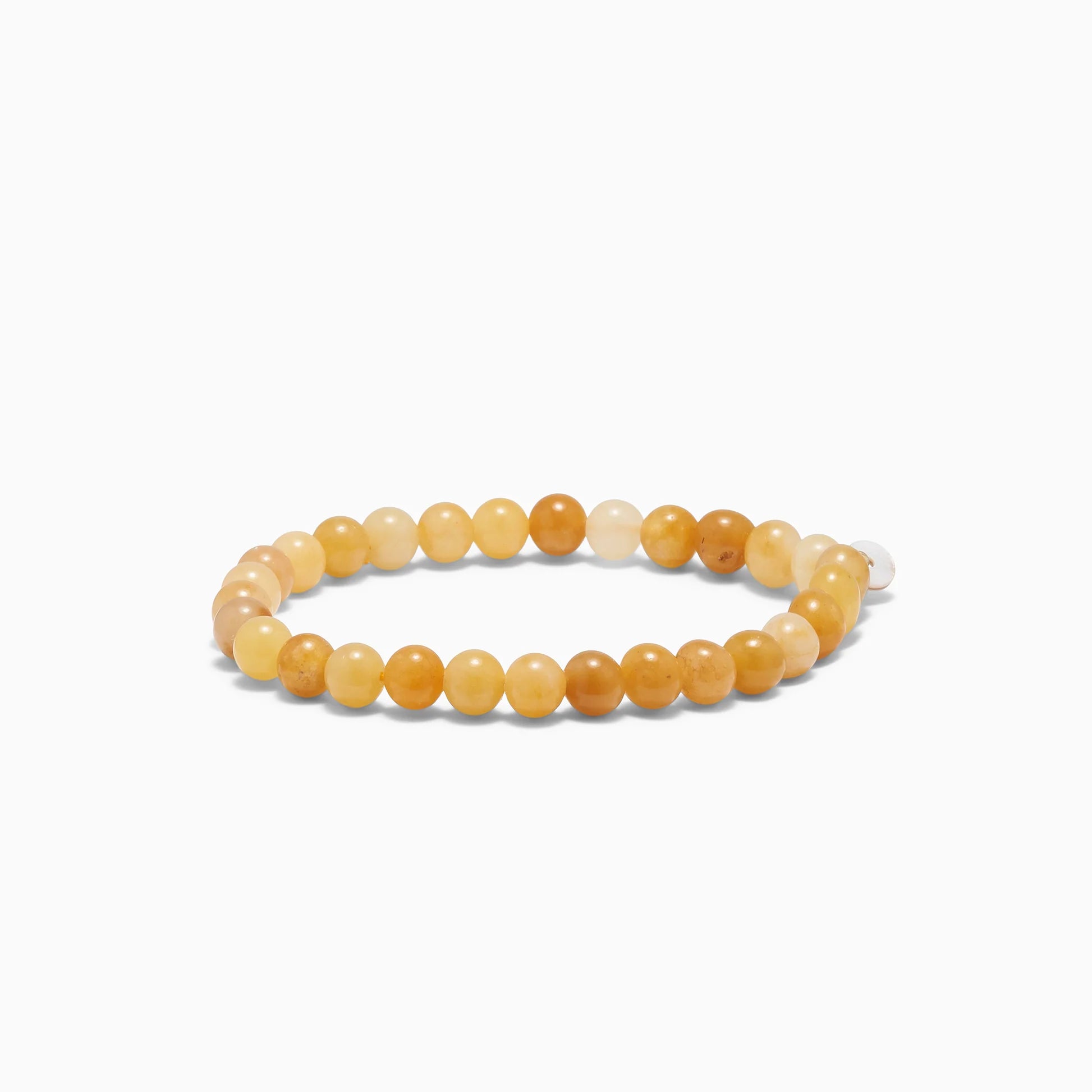 Gul/orange perle armbånd fra SOI