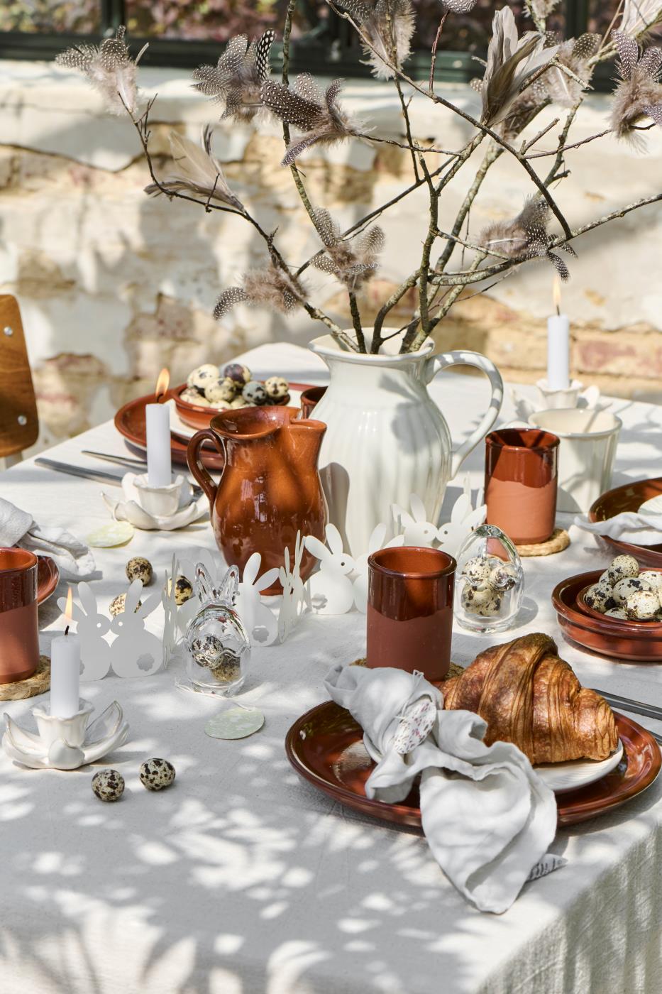 Påske bordpynt fra Ib Laursen