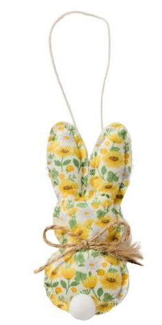 Påskehare med gule blomster fra Ib Laursen 
