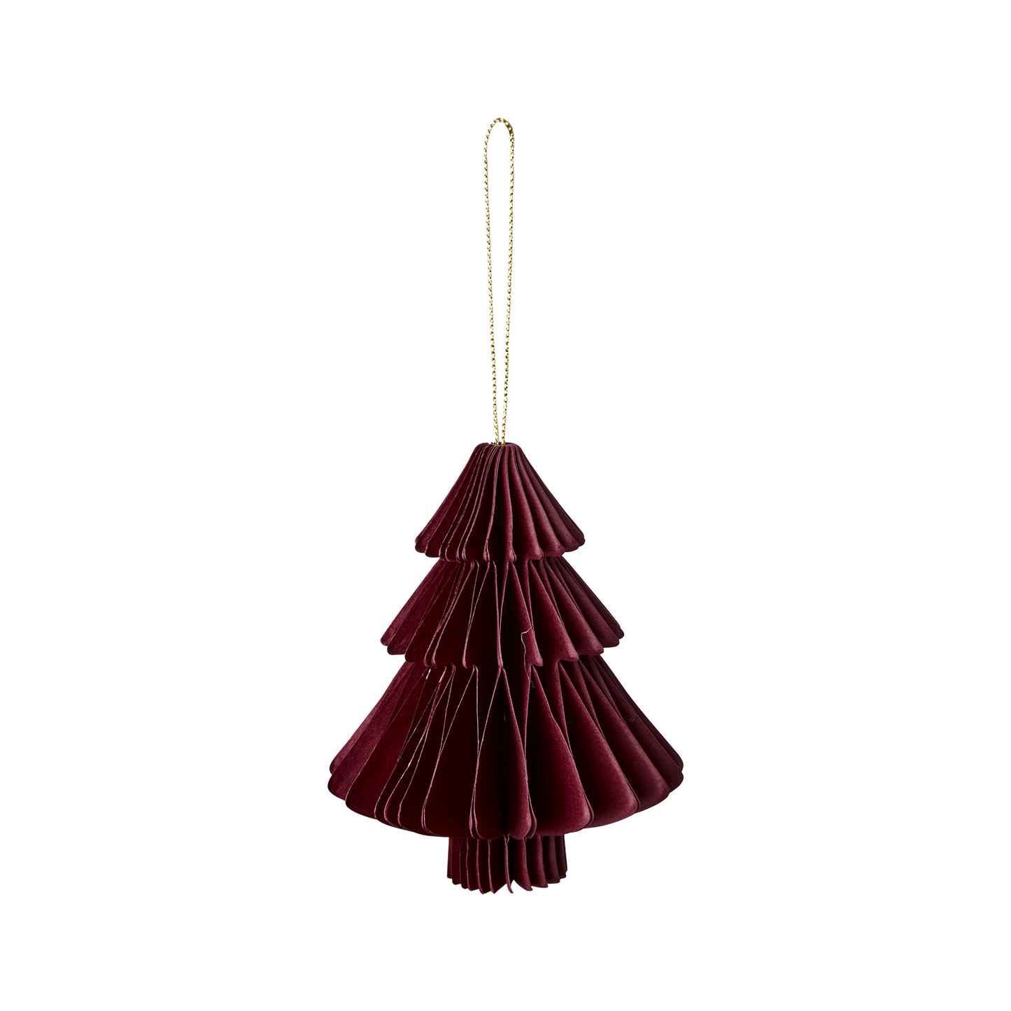 Juletræ i rød til ophæng fra Affari of Sweden