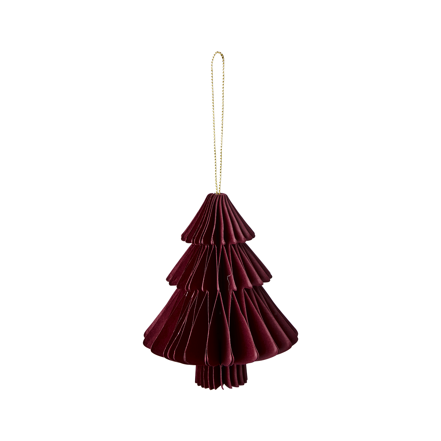 Juletræ i rød til ophæng fra Affari of Sweden