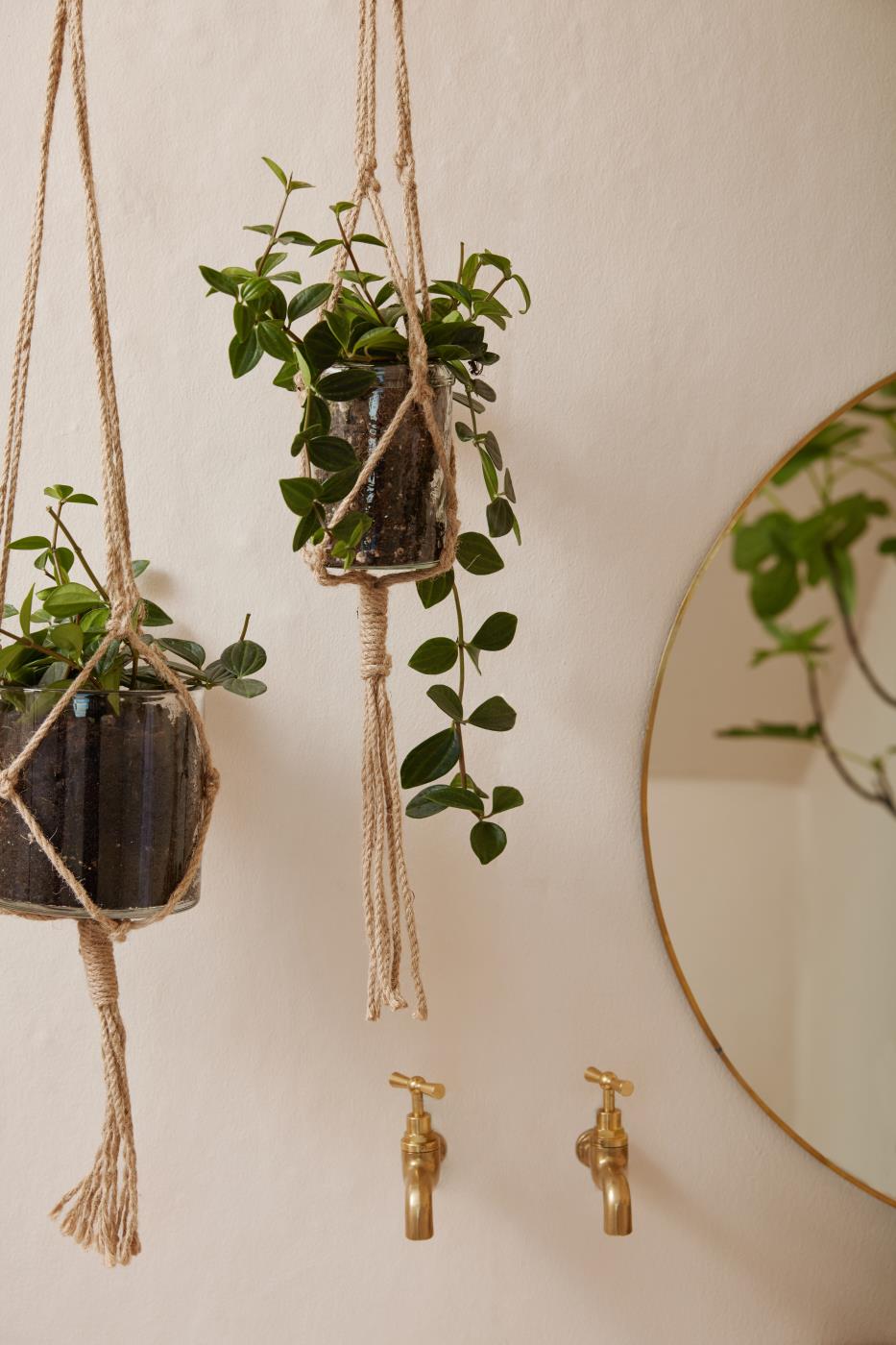 Ophæng til potter i jute Ib Laursen