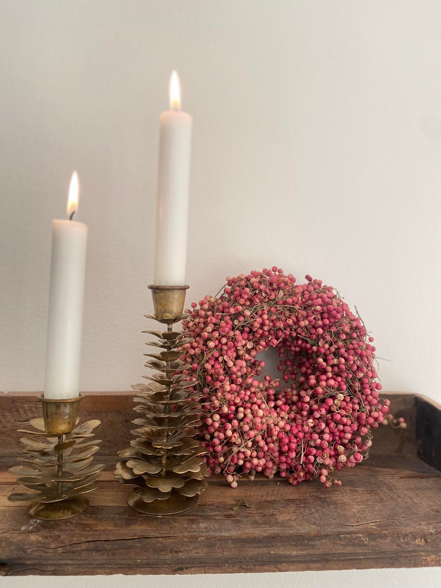 Rød peberkrans diameter 15 cm fra Pro Flora