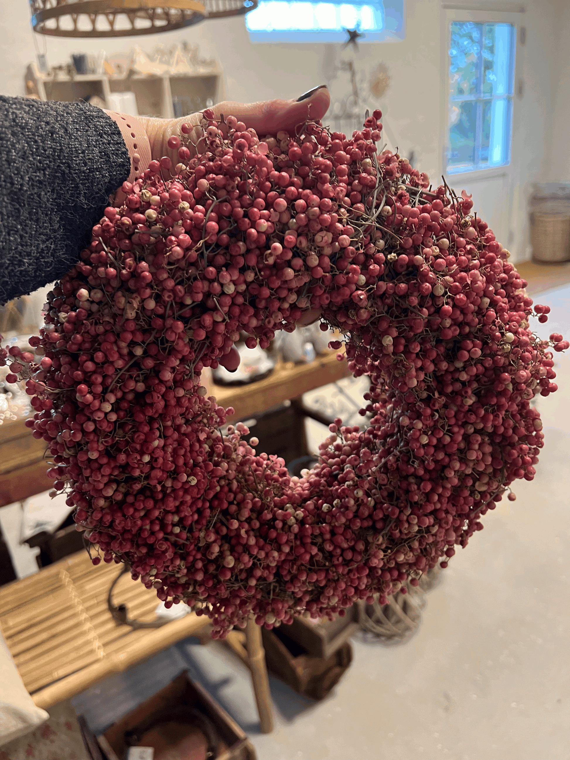 Stor peberkrans Ø 30 cm Pro Flora