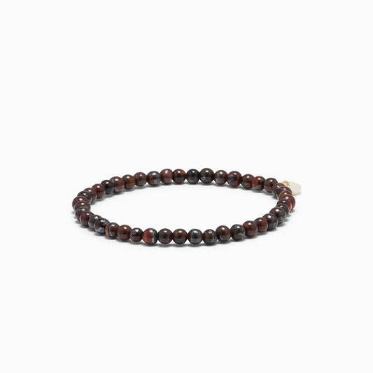 Armbånd i brune perler fra Soi