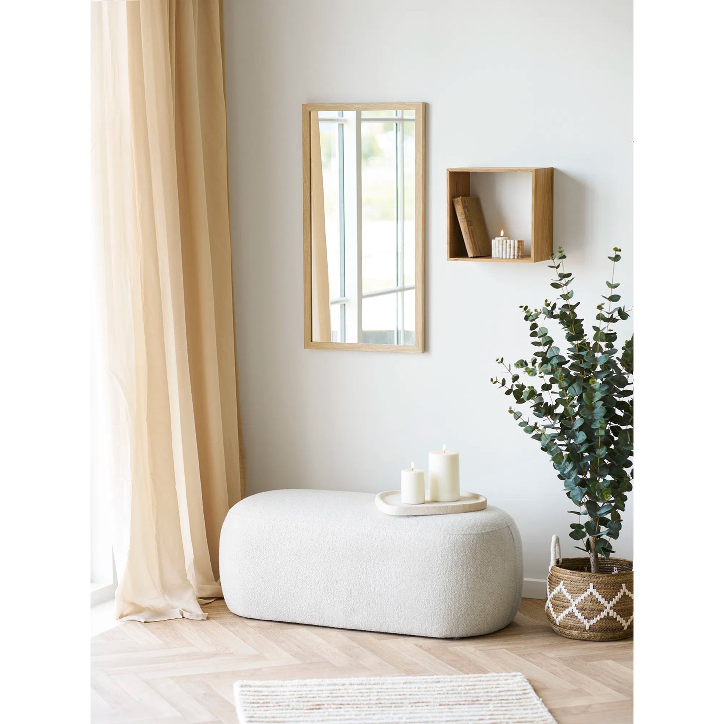 Rustik beige bakke - House Nordic