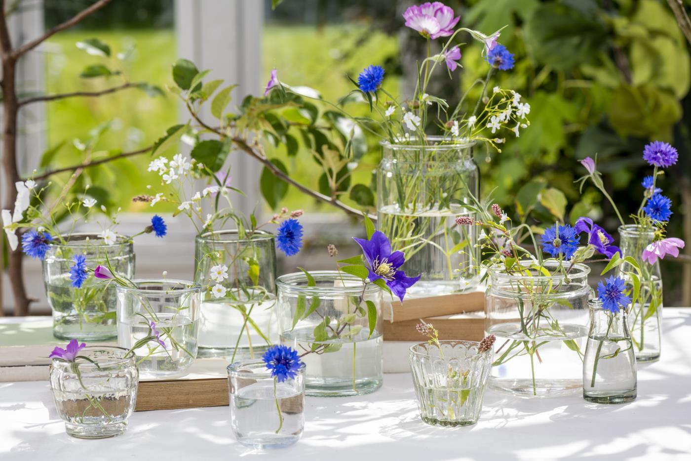 Glas vase fra Ib Laursen