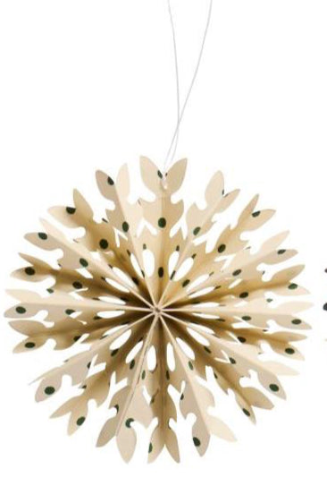 Snefnug i papir fra Ib Laursen