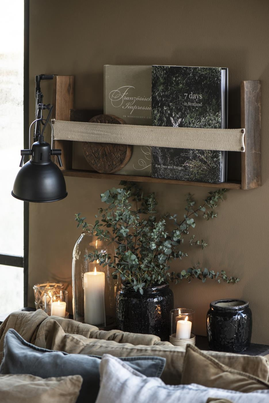 Krukke I sort  I to størrelser fra Ib Laursen