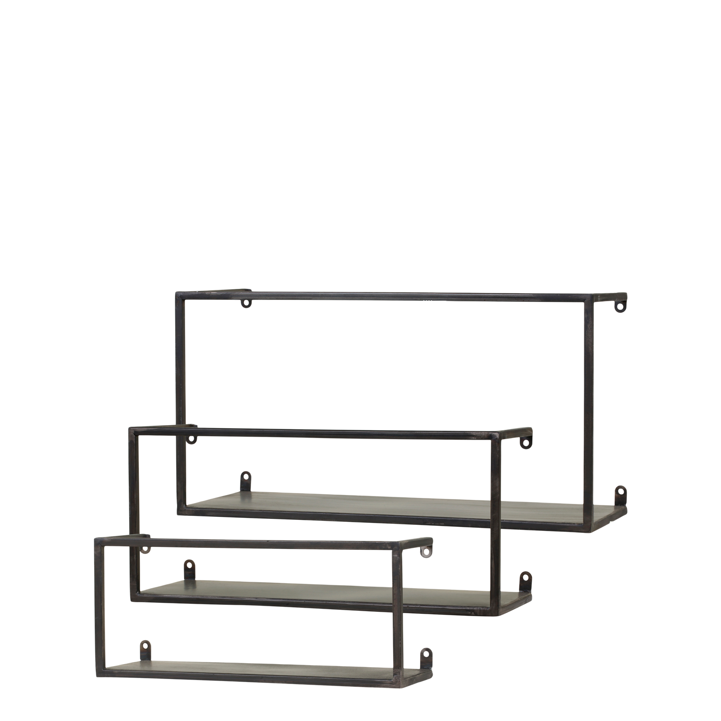 Hylder i sort jern fra Chic Antique
