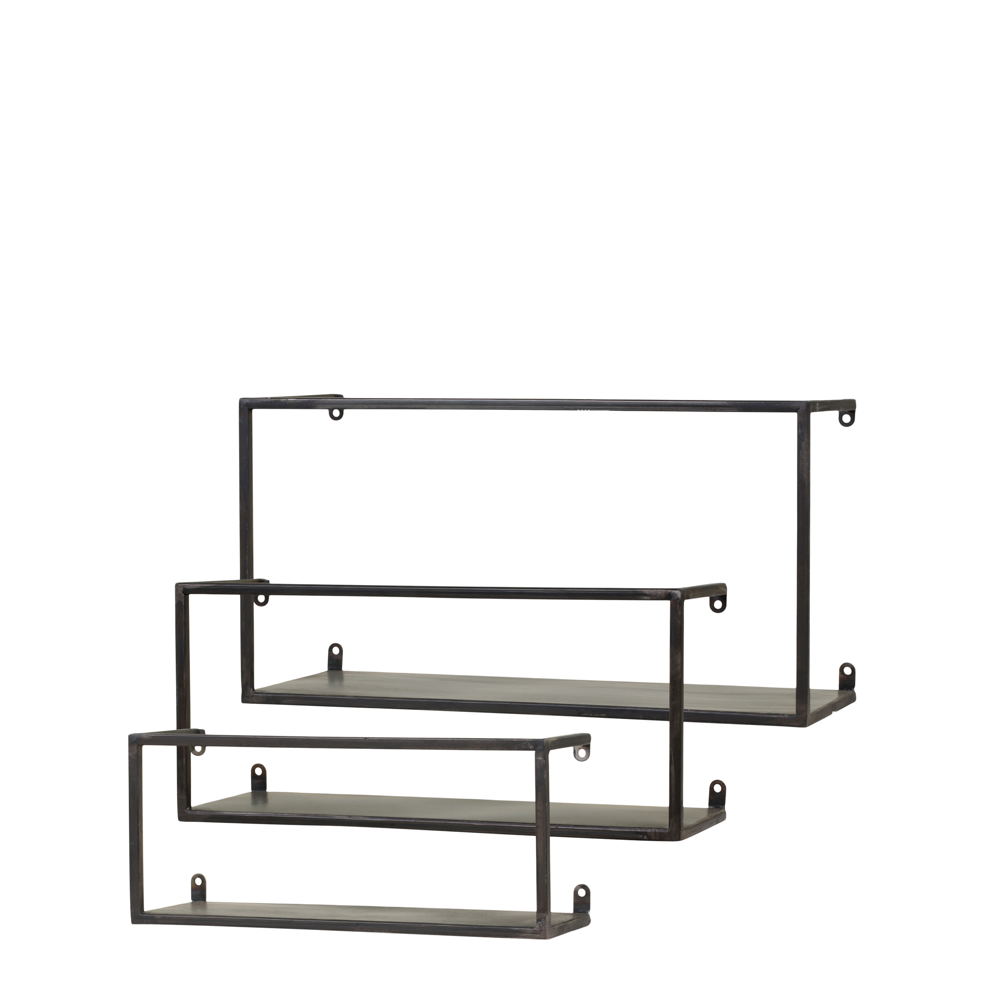 Hylder i sort jern fra Chic Antique