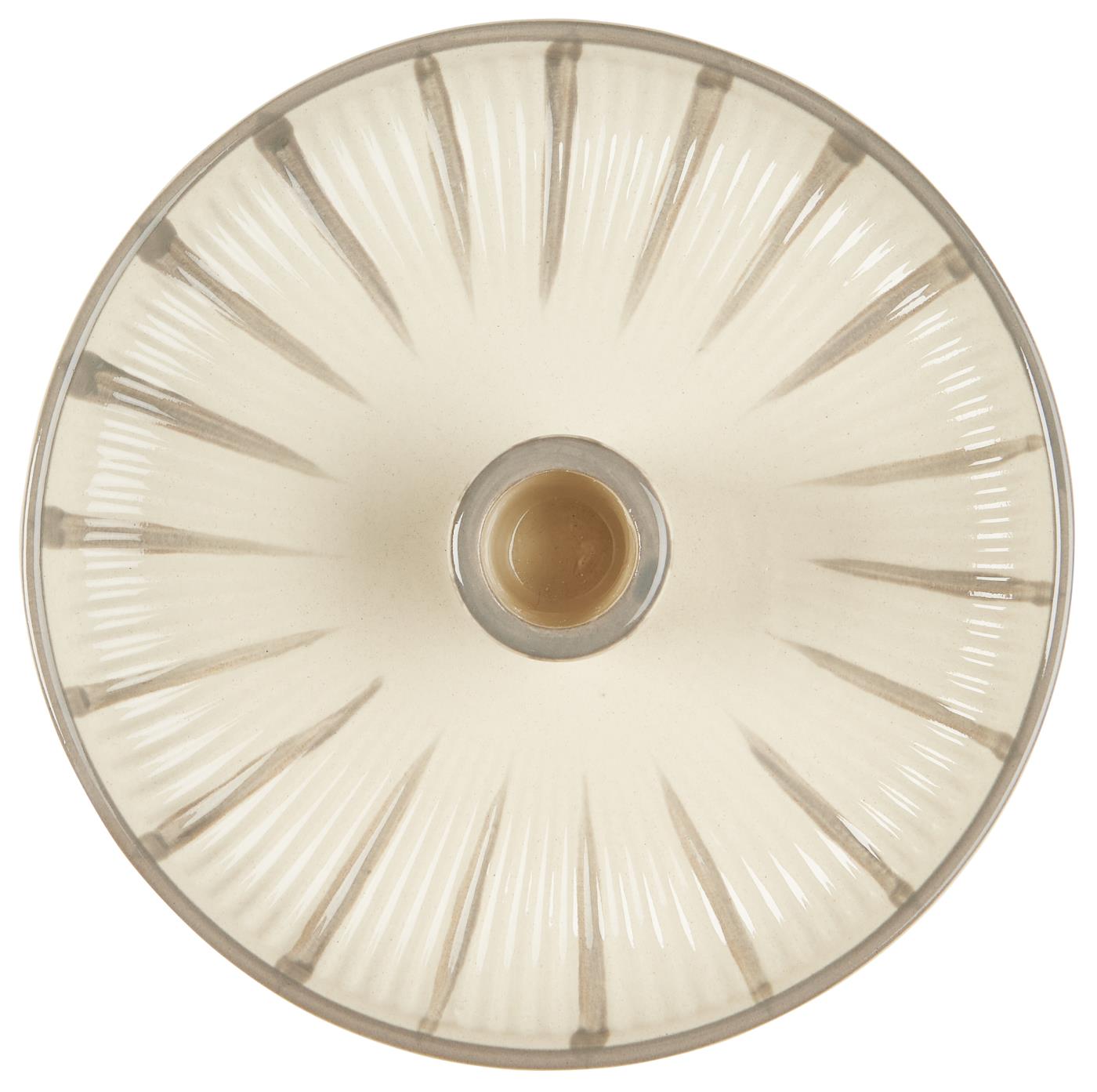 Stage I hvid med grå striber fra Ib Laursen