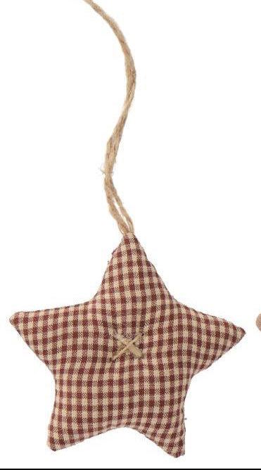 Stjerne med små brune tern fra Ib Laursen
