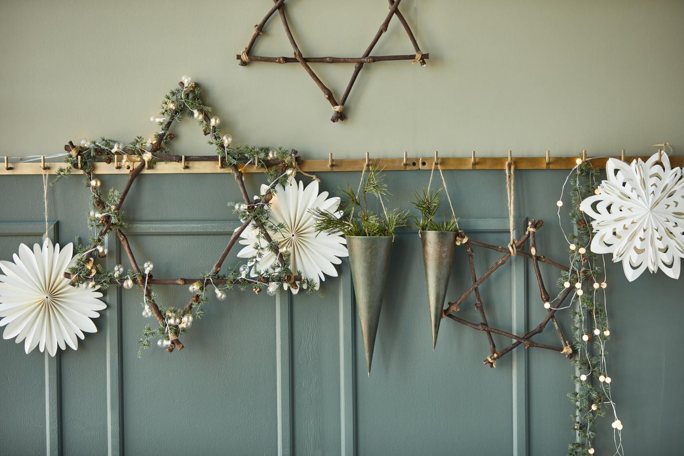 Rustikt julepynt til ude fra Ib Laursen