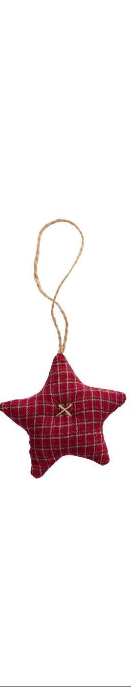 Stjerne i røde tern fra Ib Laursen