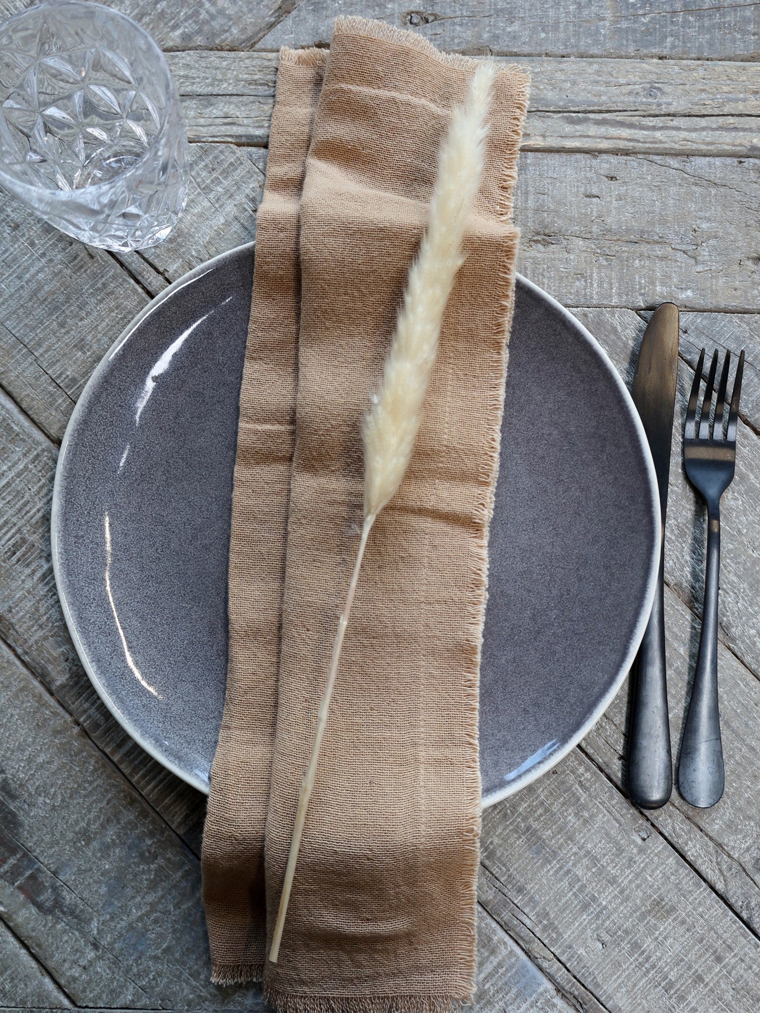 Stof serviet i flere farver fra Chic Antique