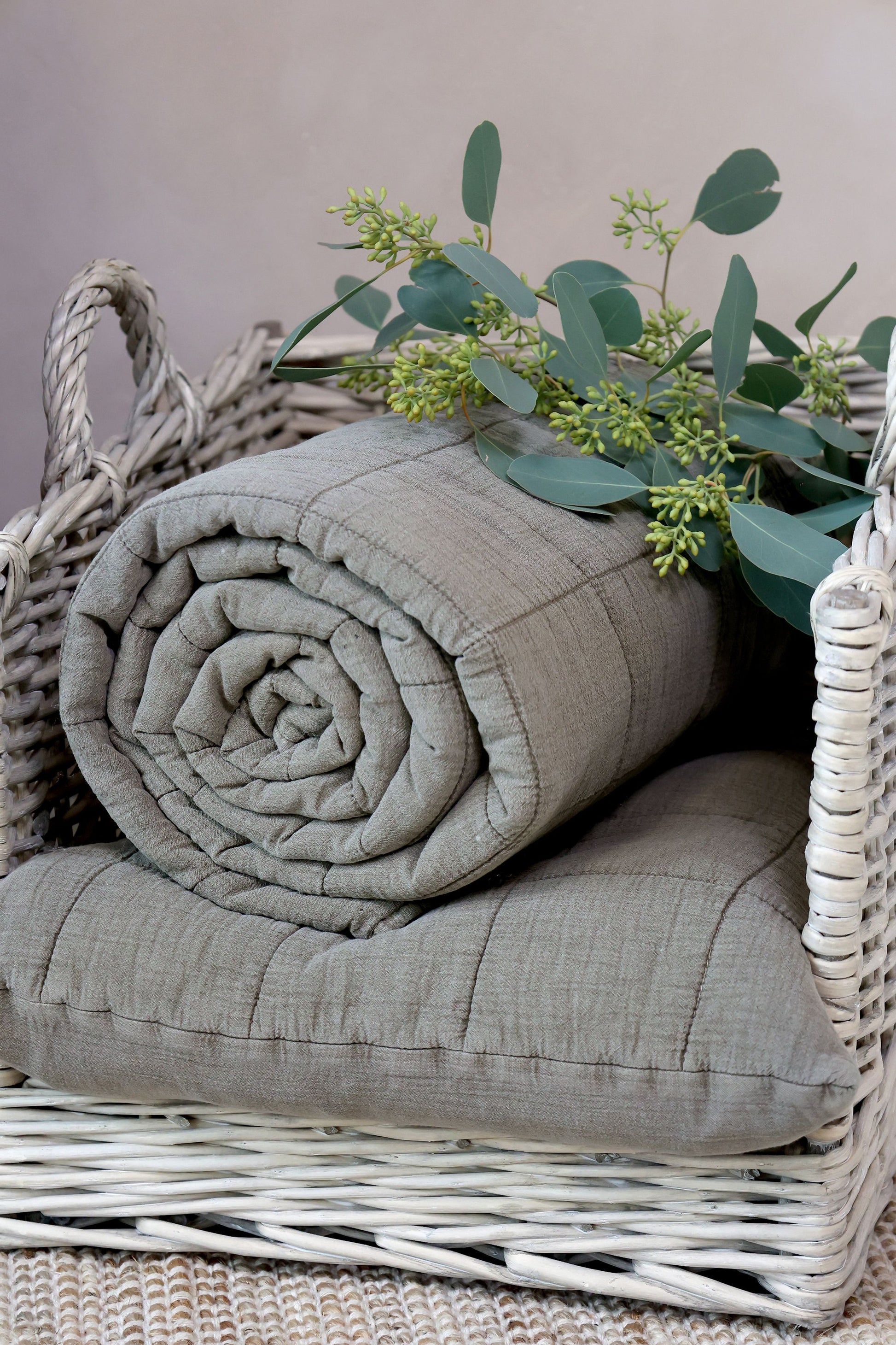 Blødt quilt fra Chic Antique