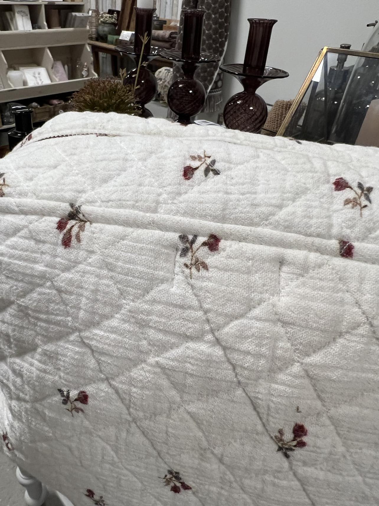 Toilettaske med blomster fra Femme Facon