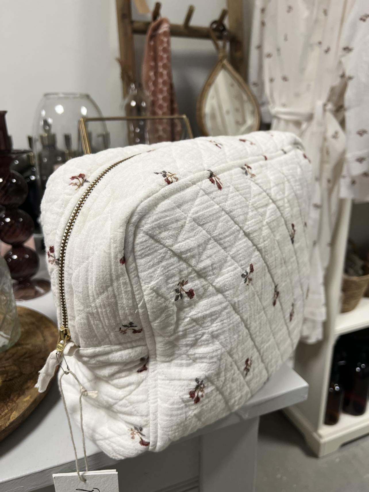 Toilettaske med mønster fra Femme Facon